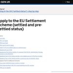 Settlement status